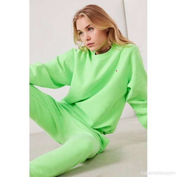 Champion Pigment Dyed Reverse Weave Crew Neck NEW - Picture 5 of 6